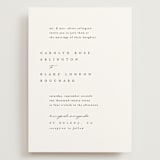 "SoHo" - Wedding Invitations in Silk by Kelly Schmidt - Front