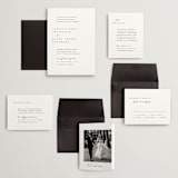 "SoHo" - Wedding Invitations in Silk by Kelly Schmidt - Invitation Suite