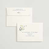 "Wildflower Romance" - Wedding Invitations in Ivory by frau brandt - FREE Recipient Addressing