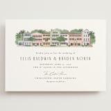 "East Bay street" - Wedding Invitations in Lily by Jennifer Wick - Front
