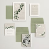 "Watermark" - Wedding Invitations in Cypress by Kaydi Bishop - Invitation Suite