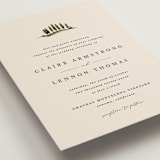 "Tuscan Hill" - Wedding Invitations in Creme by Kate Ahn - Detail