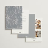"Orient Garden" - Wedding Invitations in Saffron by Vera Lim - Back of Card Options