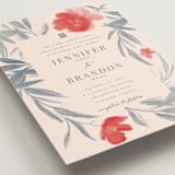 "Orient Garden" - Wedding Invitations in Saffron by Vera Lim - Detail