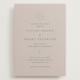 "wellness" - Wedding Invitations in Vineyard by Sumak Studio - Front