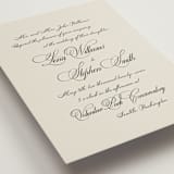 "Old Fashioned" - Wedding Invitations in Night by Ani Somi - Detail