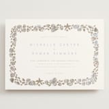 "Rocky Seaside Frame" - Wedding Invitations in Ocean by Shiny Penny Studio - Front