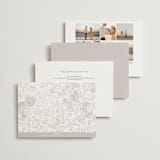 "Rocky Seaside Frame" - Wedding Invitations in Ocean by Shiny Penny Studio - Back of Card Options