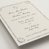 "Puglia" - Wedding Invitations in Rock by Pati Cascino - Detail