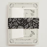 "Puglia" - Wedding Invitations in Rock by Pati Cascino - Assembled with Belly Band