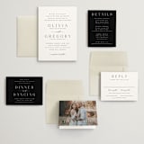"Classy Type" - Wedding Invitations in Lily by Hooray Creative - Invitation Suite