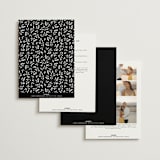 "Classically Elegant" - Wedding Invitations in Snow by Brandy Folse - Back of Card Options
