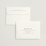 "Classically Elegant" - Wedding Invitations in Snow by Brandy Folse - FREE Recipient Addressing
