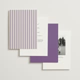 "tablescape drawing" - Wedding Invitations in Hydrangea by Cass Loh - Back of Card Options