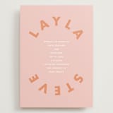 "Bubblegum" - Wedding Invitations in Candy by Catherine Culvenor - Front