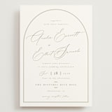 "Amelia" - Wedding Invitations in Olive by Kristie Kern - Front