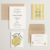 "Amore Mio" - Wedding Invitations in Nero by Helena Vitto - Invitation Suite