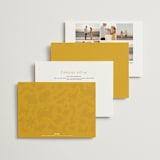 "Otomi" - Wedding Invitations in Sunshine by Shari Margolin - Back of Card Options