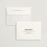 "Flynn" - Wedding Invitations in Ash by Kelly Watkins - FREE Recipient Addressing
