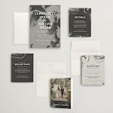 "marbled agate" - Wedding Invitations in Iron by Kimberley Henze - Invitation Suite