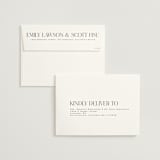 "Clarity" - Wedding Invitations in Diamond by Heather Cairl - FREE Recipient Addressing