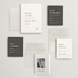 "Clarity" - Wedding Invitations in Diamond by Heather Cairl - Invitation Suite