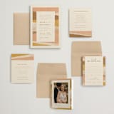 "Rustic Union" - Wedding Invitations in Sunset by Michelle Taylor - Invitation Suite