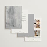 "We Do" - Wedding Invitations in Ink by lulu and isabelle - Back of Card Options