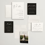 "We Do" - Wedding Invitations in Ink by lulu and isabelle - Invitation Suite