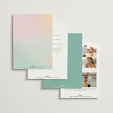 "marshmallow" - Wedding Invitations in Sunrise by Petra Kern - Back of Card Options
