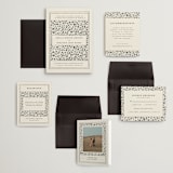 "Hansen" - Wedding Invitations in Almond by Stephanie Hawkes - Invitation Suite
