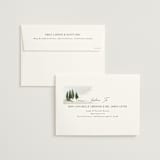 "Estate" - Wedding Invitations in Sky by Rebecca Durflinger - FREE Recipient Addressing