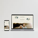 "Century" - Wedding Invitations in Robin's Egg by Jen Owens - FREE Wedding Website