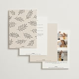 "Little party big love" - Wedding Invitations in Noir by Jessica Corliss - Back of Card Options