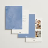 "Deconstruct" - Wedding Invitations in Coastal by Pixel and Hank - Back of Card Options