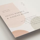 "Curves" - Wedding Invitations in Cafe by Pixel and Hank - Detail