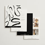 "dance moves" - Wedding Invitations in Tuxedo by Angela Garrick - Back of Card Options