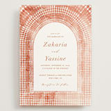 "Moroccan Jewel" - Wedding Invitations in Sepia Sunset by Zhay Smith - Front