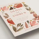 "Giardino" - Wedding Invitations in Saffron by Vera Lim - Detail