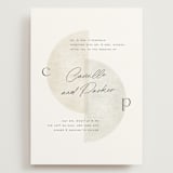 "Camille" - Wedding Invitations in Stone by Jackie Crawford - Front