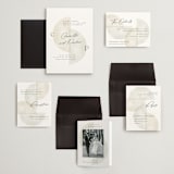 "Camille" - Wedding Invitations in Stone by Jackie Crawford - Invitation Suite