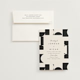 "Kenai" - Wedding Invitations in Shadow by Carly Reed Walker - Invitation with Envelope