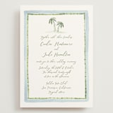 "Alento" - Wedding Invitations in Celeste by Pati Cascino - Front