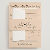 "Modern Love" - Wedding Invitations in Bellini by Helena Vitto - Assembled with Belly Band