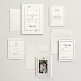 "Black Tie Elegance" - Wedding Invitations in Tuxedo by Nicoletta Savod - Invitation Suite