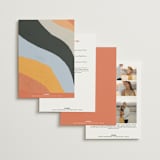 "Canyon Wall" - Wedding Invitations in Sunset by Robin Ott - Back of Card Options