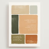 "Concord" - Wedding Invitations in Moss by Robert and Stella - Front