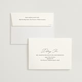 "Infinite" - Wedding Invitations in Ivory by Angela Thompson - FREE Recipient Addressing