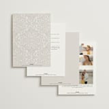 "vintage flourishes" - Wedding Invitations in Natural by BR Designs - Back of Card Options