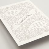 "vintage flourishes" - Wedding Invitations in Natural by BR Designs - Detail
